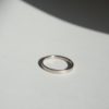 Alianza Media Caña Invertida Oro Blanco 18k Sin Rodio 2,5mm x 1,2mm - Imagen 2